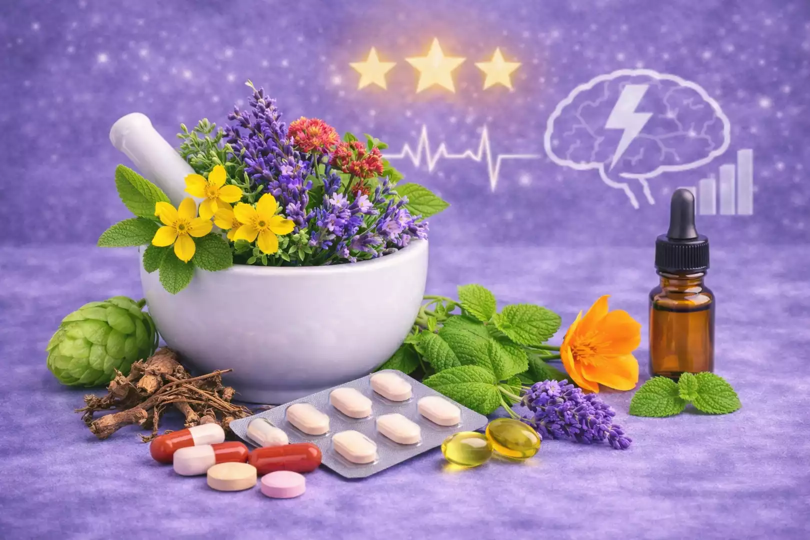 prírodné antidepresíva konkrétne byliny 