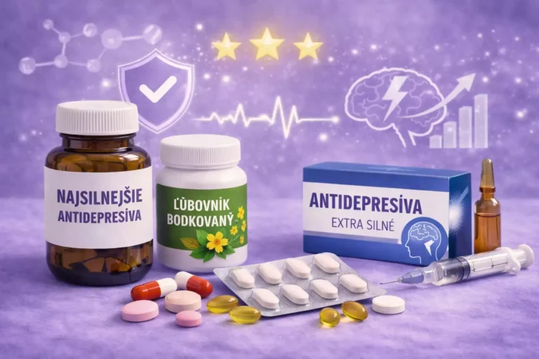 najsilnejsie antidepresíva